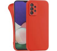 MyGadget Funda para Samsung Galaxy A52 4G | 5G | A52s 5G en Silicona TPU - Carcasa Slim & Flexible - Case Resistente Antigolpes y Anti choques - Ultra Protectora Naranja