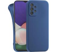 MyGadget Funda para Samsung Galaxy A72 en Silicona TPU - Carcasa Slim & Flexible - Case Resistente Antigolpes y Anti choques - Ultra Protectora Azul Oscuro