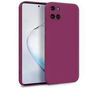 MyGadget Funda para Samsung Galaxy Note 10 Lite en Silicona TPU - Carcasa de Doble Capa - Case Resistente Antigolpes y Anti choques - Ultra Protectora Bordeaux
