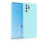 MyGadget Funda para Samsung Galaxy Note 10 Plus en Silicona TPU - Carcasa Slim & Flexible - Case Resistente Antigolpes y Anti choques - Ultra Protectora Azul Claro