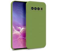 MyGadget Funda para Samsung Galaxy S10 en Silicona TPU - Carcasa de Doble Capa - Case Resistente Antigolpes y Anti choques - Ultra Protectora Verde