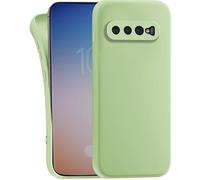 MyGadget Funda para Samsung Galaxy S10 en Silicona TPU - Carcasa Slim & Flexible - Case Resistente Antigolpes y Anti choques - Ultra Protectora Verde