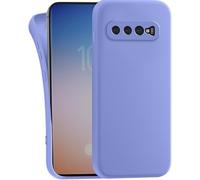 MyGadget Funda para Samsung Galaxy S10 en Silicona TPU - Carcasa Slim & Flexible - Case Resistente Antigolpes y Anti choques - Ultra Protectora Azul