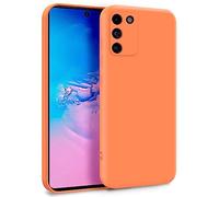 MyGadget Funda para Samsung Galaxy S10 Lite en Silicona TPU - Carcasa de Doble Capa - Case Resistente Antigolpes y Anti choques - Ultra Protectora Naranja