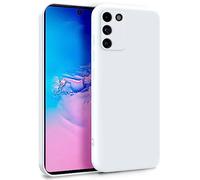 MyGadget Funda para Samsung Galaxy S10 Lite en Silicona TPU - Carcasa de Doble Capa - Case Resistente Antigolpes y Anti choques - Ultra Protectora Blanco