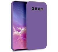MyGadget Funda para Samsung Galaxy S10 Plus en Silicona TPU - Carcasa de Doble Capa - Case Resistente Antigolpes y Anti choques - Ultra Protectora Púrpura