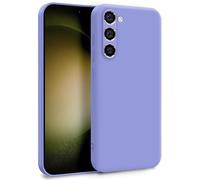 MyGadget Funda para Samsung Galaxy S23 en Silicona TPU - Carcasa de Doble Capa - Case Resistente Antigolpes y Anti choques - Ultra Protectora Lila