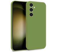 MyGadget Funda para Samsung Galaxy S23 FE en Silicona TPU - Carcasa de Doble Capa - Case Resistente Antigolpes y Anti choques - Ultra Protectora Verde