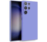MyGadget Funda para Samsung Galaxy S23 Ultra en Silicona TPU - Carcasa de Doble Capa - Case Resistente Antigolpes y Anti choques - Ultra Protectora Lila