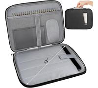 MyGadget Funda para Tablet de 13 Pulgadas [ 35 x 22 cm ] - Case para Accessorios con Forro Suave y aAsa - Ideal para Apple iPad Pro | Air & Galaxy Tab en Negro