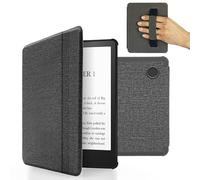 MyGadget Funda para Tolino Vision 6 | Kobo Libra 2 (2021) - Case E - Reader | Ebook - Carcasa Agarre elástico y Tapa Magnética - Gris Claro