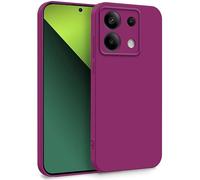 MyGadget Funda para Xiaomi Redmi Note 13 Pro 5G | Poco X6 5G en Silicona TPU - Carcasa de Doble Capa - Case Resistente Antigolpes y Anti choques - Ultra Protectora Bordeaux