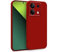 MyGadget Funda para Xiaomi Redmi Note 13 Pro 5G | Poco X6 5G en Silicona TPU - Carcasa de Doble Capa - Case Resistente Antigolpes y Anti choques - Ultra Protectora Rojo