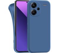 MyGadget Funda para Xiaomi Redmi Note 13 Pro 5G | Poco X6 5G en Silicona TPU - Carcasa Slim & Flexible - Case Resistente Antigolpes y Anti choques - Ultra Protectora Azul Oscuro