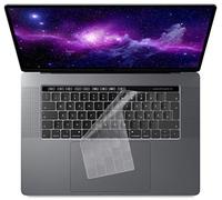 MyGadget Funda Teclado EU para Apple MacBook 12 Pulgadas 2015-2017 | Pro 13 & 15" del 2016 al 2020 - Protector Silicona - Keyboard Skin - Claro