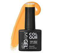MYGEL by Mylee The Bright Side Esmalte de uñas de gel, 10 ml, manicura y pedicura con lámpara UV/LED, uso profesional y doméstico, gama amarillo-naranja, de larga duración y fácil de aplicar