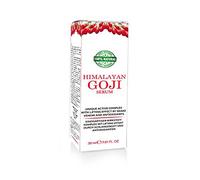 MyGlamy 30 ml de suero vegano antiedad de lujo vegano, bayas de goji del Himalaya y veneno de serpiente, esencia superalimentaria, orgánica, 100% natural, ácido hialurónico, sin conservantes, perfume