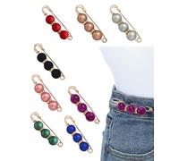 MYGLOAR 8 piezas de alfileres, broches, broches de perlas, imperdibles, imperdibles grandes, de San Valentín - alfileres de perlas para decoración, regalos y artículos de fiesta - A