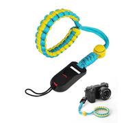 MYGLOAR Correa de cámara con liberación rápida, correa de cámara ajustable para diferentes muñecas, correa de muñeca de Paracord ultraligera para teléfonos con cámara