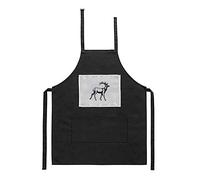 Mygoodprice Delantal Negro de Cocina Barbacoa Caza jabalí 3 Imprimé