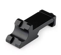 MyHaing Soporte de guía Lateral de desviación de ángulo de 45 Grados de Aluminio para P/W Estilo Guía de Carril un Rango de 20MM