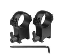 MyHaing Un par de Anillos de Montaje Pesado de liberación rápida de Alto Perfil de Alcance de 30MM Soporte óptico de visión Base de Cola de Paloma P/W 20MM Rail High