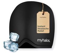 MyHalos® Gorro de Alivio de Migraña - Compresa de Hielo Portátil Gorro Envolvente Frío - Gorro Reutilizable de Terapia Fría para Dolor de Cabeza y Migraña, para Alivio de Dolor de Cabeza por Tensión y