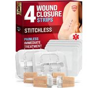 MYHELP- “Tiras para Cierre de Heridas de Emergencia 4pk 2 Tipos Kit de Cierre de Laceración Sin Puntadas y Fácil de Usar