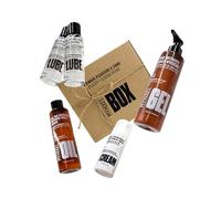 MYHIXEL BOX | Pack Completo de Cuidado Íntimo Masculino con Lubricante, Aceite, Gel y Crema | Bienestar Diario para Hombre con Ingredientes Naturales