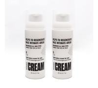 MYHIXEL - Crema Intima Hombre | Hidratación y Cuidado Diario Zona Íntima Masculina | Con Aloe Vera, Ácido Hialurónico y Secreción de Caracol | Crema Hidratante Pene| 50 ml (2 Unidades)