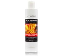 Myhome Gel de Encendido 250 ml - Rápido y Seguro para Barbacoas, Chimeneas y Estufas - Gel Incoloro de Alto Rendimiento para Leña y Carbón, Combustión Limpia - Fabricado en España