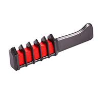 Myhoomowe 1 Pieza de Color de Moda Desechable para TeñIr el Cabello Temporal Peine para TeñIr el Cabello Pigmento para TeñIr el Cabello Peine Pequeño (Rojo)