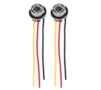 Myhoomowe 2 Unids 1157 Bay15D Lamp Holder P21 / 5W Adaptador Socket Conector Accesorios de Plástico para Coche para Luz de Freno