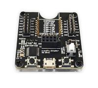 Myhoomowe ESP8266 Soporte de Programador de MóDulo de Bastidor de Prueba ESP-01 01S 12 ESP32-C3-12F MóDulo PortáTil MultifuncióN
