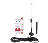 Myhoomowe Graffiti Wifi Contador con protección contra fugas Puerta eléctrica Hogar 2P Disyuntor 63A Temporizador Interruptor Principal, Tipo C