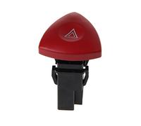 MYhose Interruptor de Advertencia Interruptor de luz de Advertencia Intermitente de Peligro de Emergencia, para Renault Laguna Master Trafic II Vauxhall Rojo y Negro