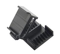 MYhose Protector de cortadora de Cabello Protector de cortadora de Cabello Profesional Guía de Peine de recortador de plástico Quitar Las Puntas Abiertas Negro