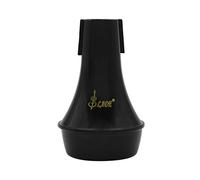 MYhose Trompeta Mute 1 Pieza Trompeta Alto Trompeta Silenciador Silencioso Recto Piezas de latón Sourdine Negro
