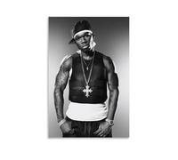 MYHRDF 50 CentLiving - Lienzo decorativo para pared, impermeable, multifuncional, resistente a los rayos UV, sin marco, estilo sin marco, 60 x 90 cm