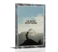 MYHRDF Arte de pared de The Eight MountainsLiving Room - Lienzo multifuncional impermeable para oficina en casa, resistente a los rayos UV, sin marco, estilo 08 x 12 pulgadas (20 x 30 cm)