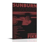 MYHRDF Dominic Fike Sunburn- Lienzo decorativo para pared de sala de estar, impermeable, multifuncional, resistente a los rayos UV, sin marco, estilo 16 x 24 pulgadas (40 x 60 cm)