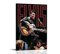 MYHRDF Elvis PresleyLiving - Lienzo decorativo para pared de sala de estar, impermeable, multifuncional, resistente a los rayos UV, sin marco, estilo 20 x 30 cm