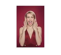 MYHRDF Emma RobertsLiving - Lienzo decorativo para pared de sala de estar, impermeable, multifuncional, resistente a los rayos UV, sin marco, estilo 20 x 30 cm