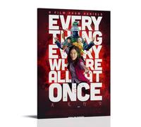 MYHRDF Everything Everywhere All at OnceLiving - Lienzo multifuncional impermeable para pared, resistente a los rayos UV, sin marco, estilo 30 x 45 cm