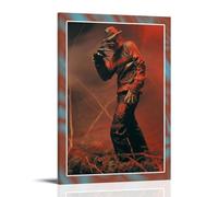MYHRDF Freddy Krueger- Lienzo decorativo para pared de sala de estar, impermeable, multifuncional, resistente a los rayos UV, sin marco, estilo 60 x 90 cm