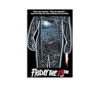 MYHRDF Friday The 13thLiving Room Wall Art - Lienzo multifuncional impermeable para oficina en casa, resistente a los rayos UV, sin marco, estilo 20 x 30 cm