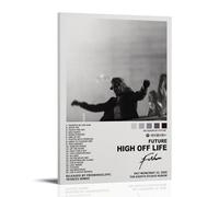 MYHRDF Future High Off LifeLiving - Lienzo decorativo para pared, impermeable, multifuncional, resistente a los rayos UV, sin marco, estilo 60 x 90 cm