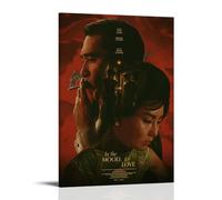 MYHRDF In The Mood for LoveLiving - Lienzo decorativo para pared, impermeable, multifuncional, resistente a los rayos UV, sin marco, estilo 16 x 24 pulgadas