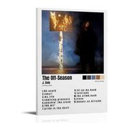 MYHRDF J Cole The Off-SeasonLiving Room Wall Art - Lienzo multifuncional impermeable para el hogar, oficina, resistente a los rayos UV, sin marco, estilo 16 x 24 pulgadas