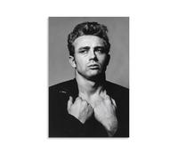 MYHRDF James DeanLiving - Lienzo decorativo para pared de sala de estar, impermeable, multifuncional, resistente a los rayos UV, sin marco, estilo 50 x 75 cm